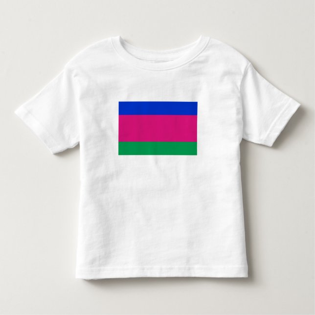 T-shirt Pour Les Tous Petits Drapeau de la République populaire du Kuban (Devant)
