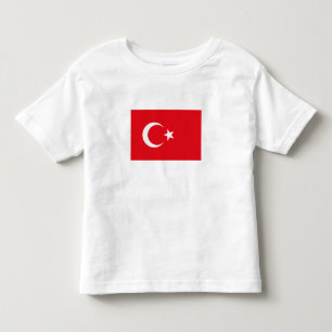 T-shirt Pour Les Tous Petits Drapeau de la Turquie