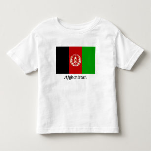 T-shirt Pour Les Tous Petits Drapeau de l'Afghanistan