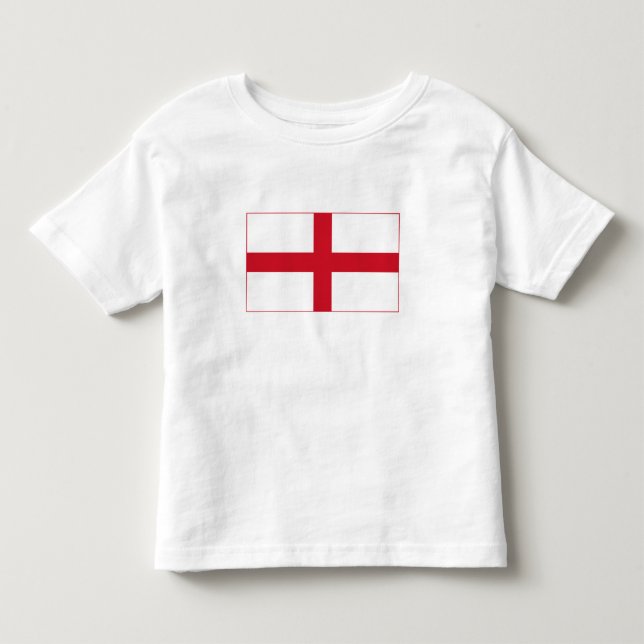 T-shirt Pour Les Tous Petits Drapeau de l'Angleterre (Devant)