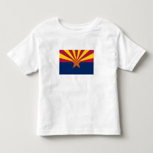 T-shirt Pour Les Tous Petits Drapeau de l'Arizona