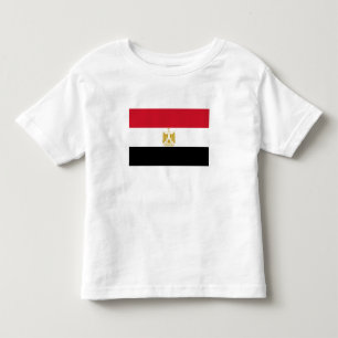 T-shirt Pour Les Tous Petits Drapeau de l'Égypte