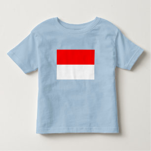 T-shirt Pour Les Tous Petits Drapeau de l'Indonésie