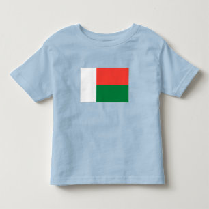 T-shirt Pour Les Tous Petits Drapeau de Madagascar