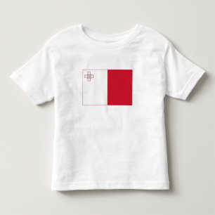 T-shirt Pour Les Tous Petits Drapeau de Malte