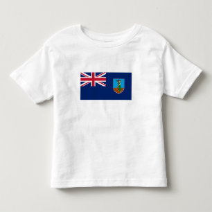 T-shirt Pour Les Tous Petits Drapeau de Montserrat
