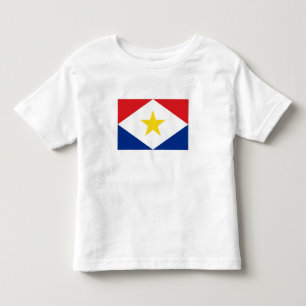 T-shirt Pour Les Tous Petits Drapeau de Saba