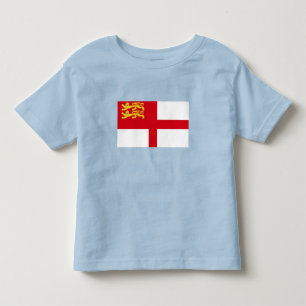 T-shirt Pour Les Tous Petits Drapeau de Sercq