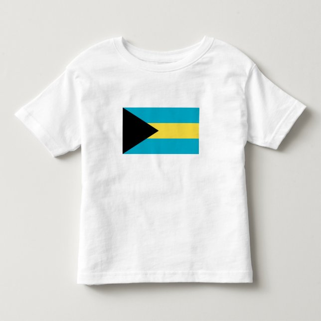 T-shirt Pour Les Tous Petits Drapeau des Bahamas (Devant)