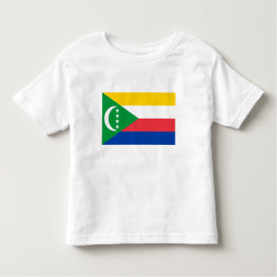 T-shirt Pour Les Tous Petits Drapeau des Comores