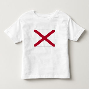 T-shirt Pour Les Tous Petits Drapeau d'État de l'Alabama