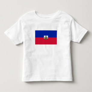 T-shirt Pour Les Tous Petits Drapeau d'Haïti