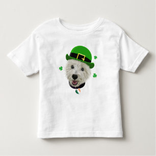 T-shirt Pour Les Tous Petits Drapeau d'Irlandais du jour de Patrick de saint de