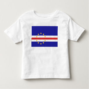 T-shirt Pour Les Tous Petits Drapeau du Cap Vert