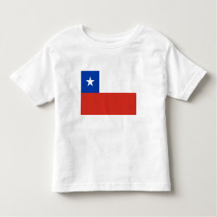 T-shirt Pour Les Tous Petits Drapeau du Chili