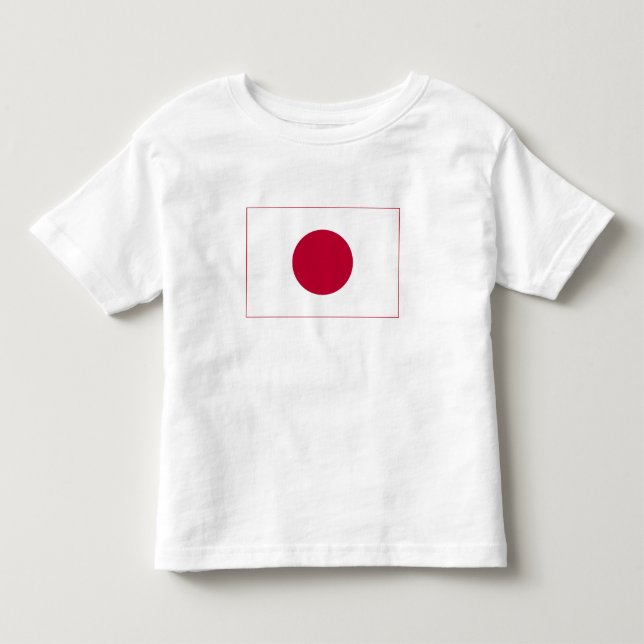 T-shirt Pour Les Tous Petits Drapeau du Japon (Devant)