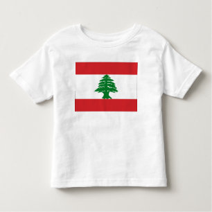 T-shirt Pour Les Tous Petits Drapeau du Liban