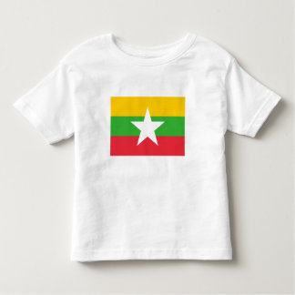 T-shirt Pour Les Tous Petits Drapeau du Myanmar