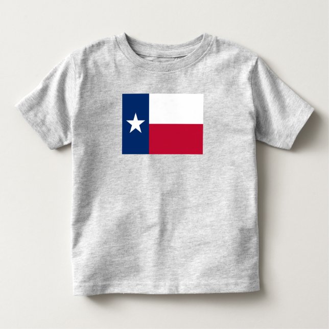 T-shirt Pour Les Tous Petits Drapeau du Texas (Devant)