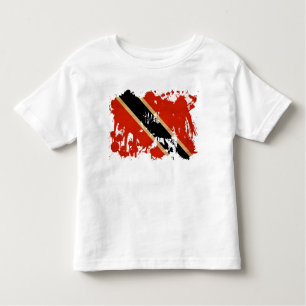 T-shirt Pour Les Tous Petits Drapeau du Trinidad-et-Tobago