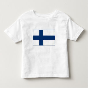 T-shirt Pour Les Tous Petits Drapeau Finlande