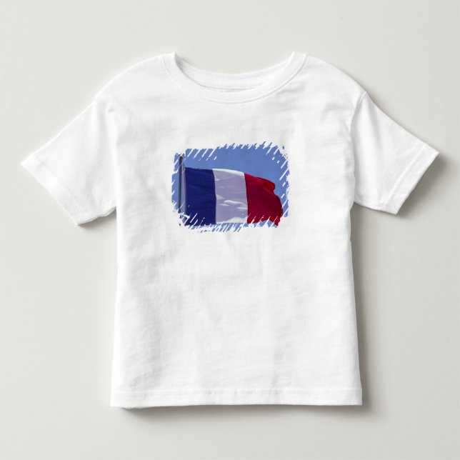 T-shirt Pour Les Tous Petits Drapeau français (Devant)