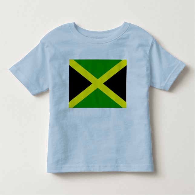 T-shirt Pour Les Tous Petits Drapeau jamaïcain (Devant)