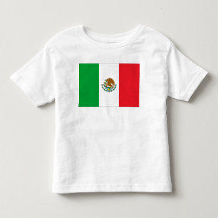 T-shirt Pour Les Tous Petits Drapeau mexicain Mexique Drapeau pour enfants