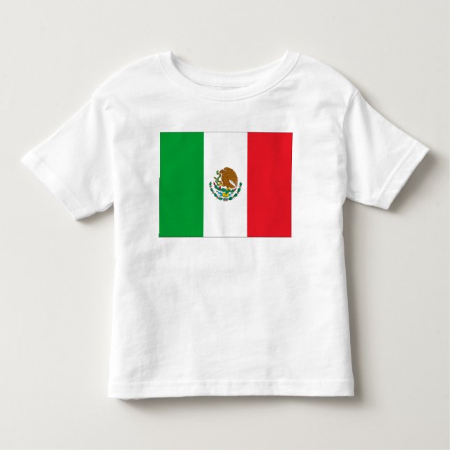 T-shirt Pour Les Tous Petits Drapeau mexicain Mexique Drapeau pour enfants (Devant)