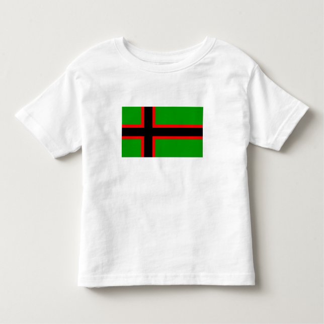 T-shirt Pour Les Tous Petits Drapeau national de Carélie (Devant)