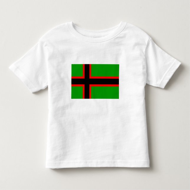 T-shirt Pour Les Tous Petits Drapeau national de Karelia (Devant)