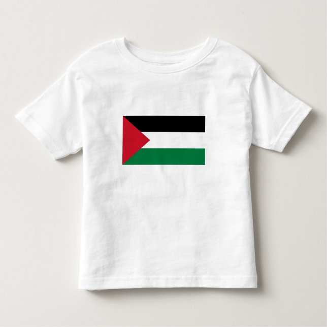 T-shirt Pour Les Tous Petits Drapeau palestinien (Devant)