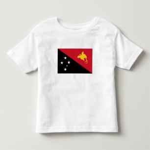 T-shirt Pour Les Tous Petits Drapeau Papouasie-Nouvelle-Guinée