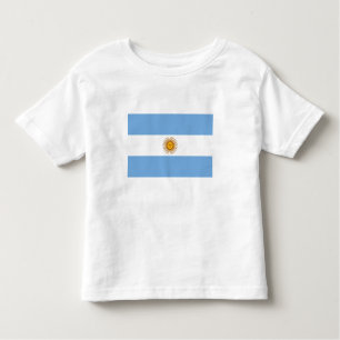 T-shirt Pour Les Tous Petits Drapeau patriotique argentin