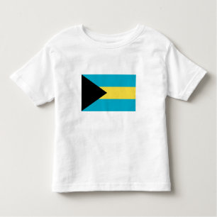 T-shirt Pour Les Tous Petits Drapeau patriotique bahaméen