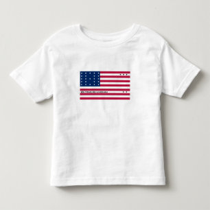 T-shirt Pour Les Tous Petits Drapeau patriotique de l'atoll de Bikini