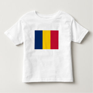T-shirt Pour Les Tous Petits Drapeau Tchad