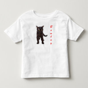 T-shirt Pour Les Tous Petits Drôle de chat de Bombay Japon Cadeau pour papa mam