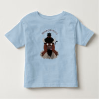 Drôle dessin animé de bison de buffle