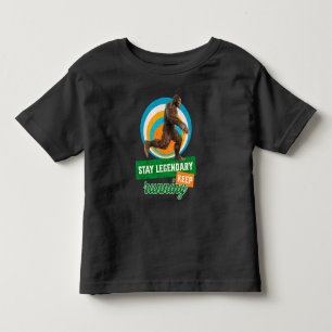 T-shirt Pour Les Tous Petits Drôle Motivation de Course de Bigfoot