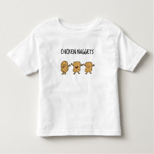T-shirt Pour Les Tous Petits Drôle Nuggets de poulet