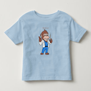 T-shirt Pour Les Tous Petits Drôle orangoutan dessinateur docteur