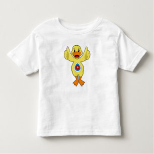 T-shirt Pour Les Tous Petits Duck Darts Bullseye