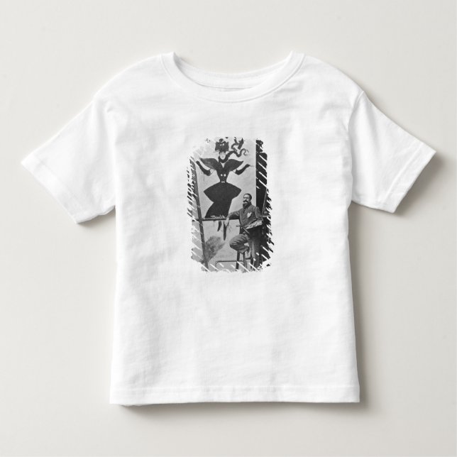 T-shirt Pour Les Tous Petits Dudley Hardy peint une affiche (Devant)