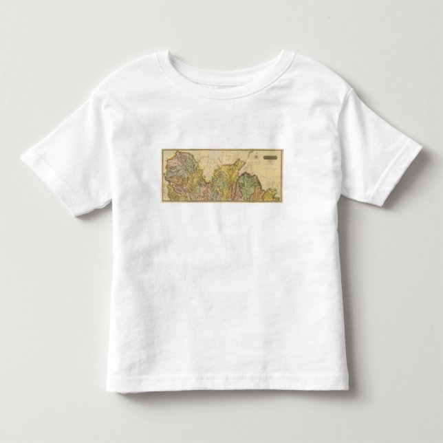 T-shirt Pour Les Tous Petits Dumfriesshire composé 3 (Devant)