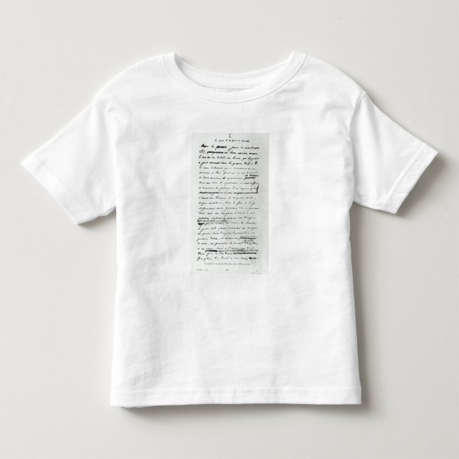 T-shirt Pour Les Tous Petits D'un Jour de Marche'de Le Soir (Devant)