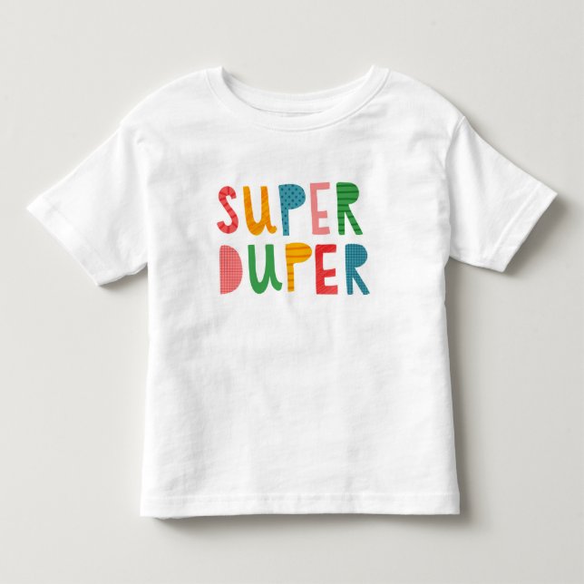 T-shirt Pour Les Tous Petits Duper superbe (Devant)