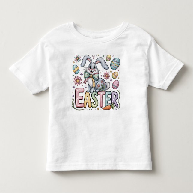 T-shirt Pour Les Tous Petits Easter Bunny (Devant)