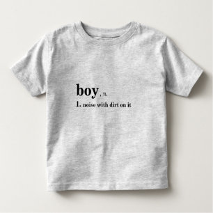 T-shirt Pour Les Tous Petits Ébruitez avec la saleté là-dessus la chemise pour