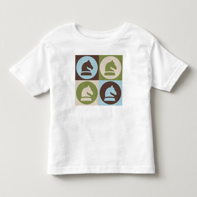 T-shirt Pour Les Tous Petits Échecs d'art de bruit (Devant)